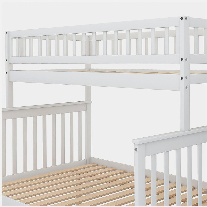 Single bed bunk with storage space