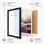 Layered Waves Minimalist - Framed Print-1119959852-1119959845