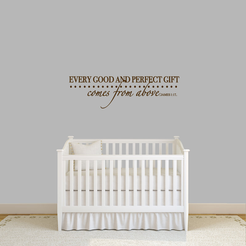 Décalcomanie murale tous good et perfect Jobe, Brun chocolat