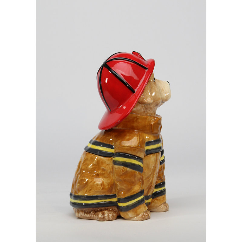 Boîte à bonbons chien pompier