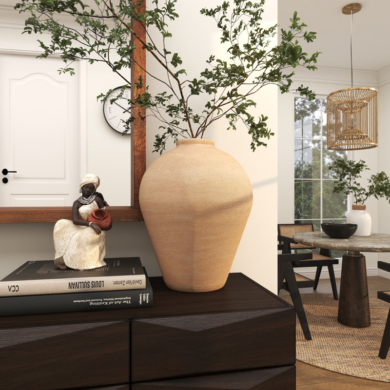 Vase de table Felicie, H 16,7 po x l 13,75 po x P 13,4 po