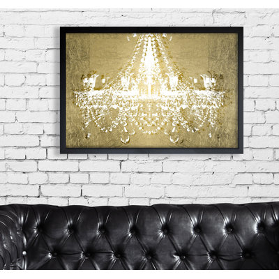 Dramatic Entrance Gold - peinture sur toile