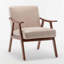 Fauteuil avec structure en bois massif-112681311-112681313