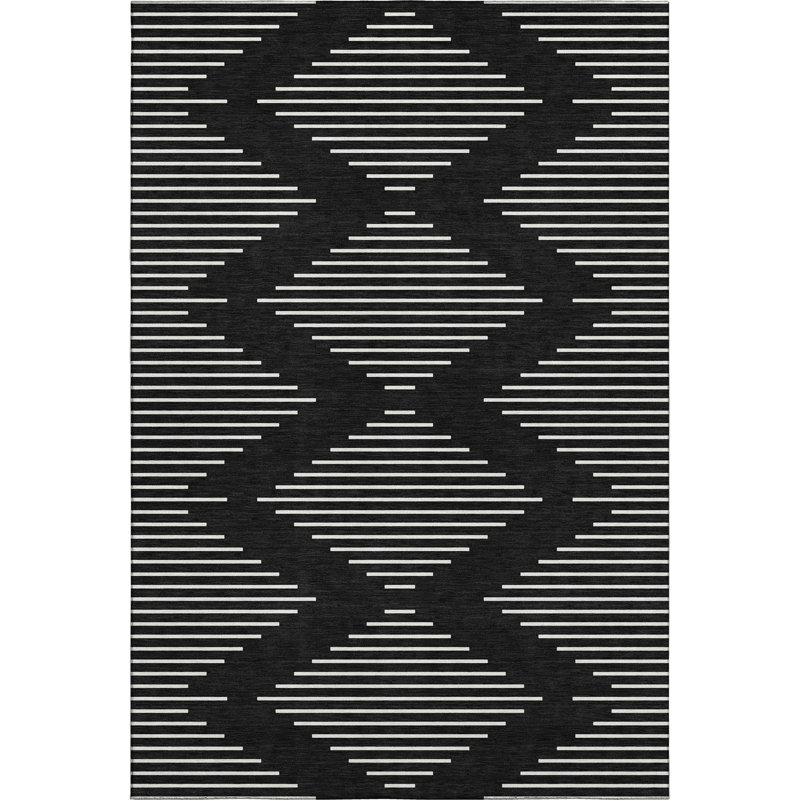 Premium Machine Washable Colmenero AMF1016 Geometric Rug, Rectangle 10' x 14'