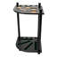 Wood Billiards Pool Stick Holder Wine Red-91357318