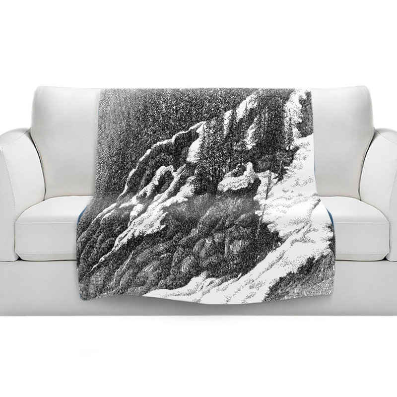 Couverture sherpa doux wyoming 1, l 68 po x L 80 po