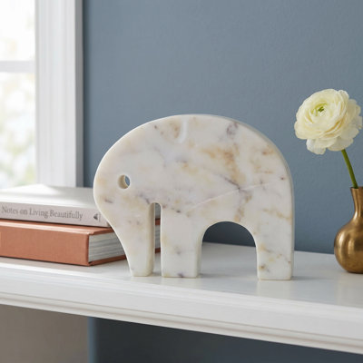 Ensemble de sculpture en éléphant Rumy