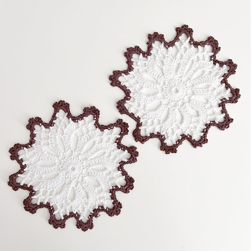 Accessoire de table Annagreth, Brun chocolat