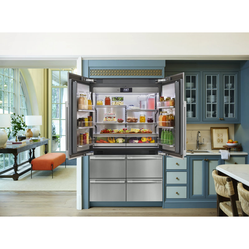 48-Inch Built-In French Door Refrigerator