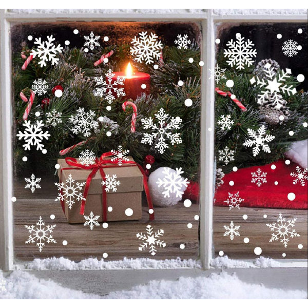 The Holiday Aisle® Abstract Window Decal | Wayfair