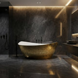 69.8'' L Freestanding Soaking Bathtub