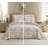 5-Piece Oversized Jacquard Matelasse Floral Damask Bedspread Set-116262347-116262346