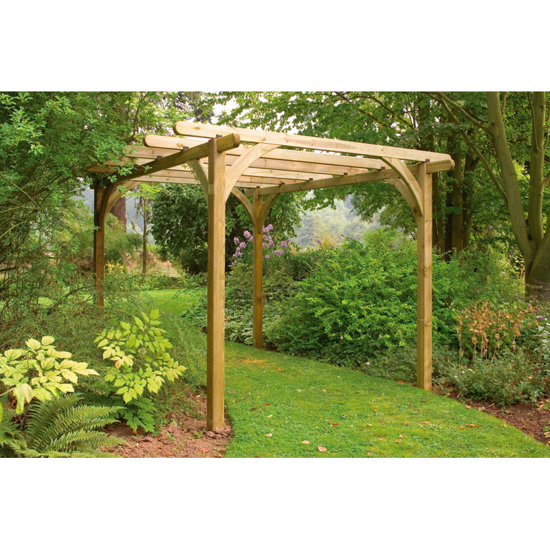 Ultima 2.4m x 2.4m Solid Wood Pergola