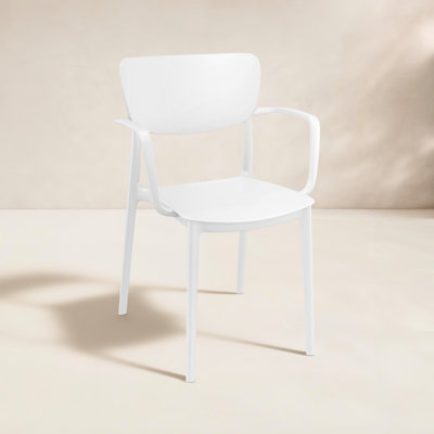 Farrah Stackable Patio Armchair