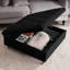 Agoura 93cm Wide Velvet Tufted Square Ottoman with Storage-1557955418