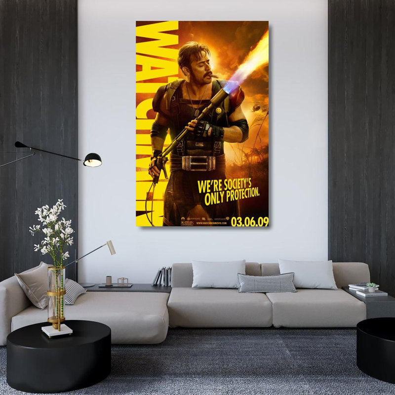 Watchmen, 48" H x 31" W