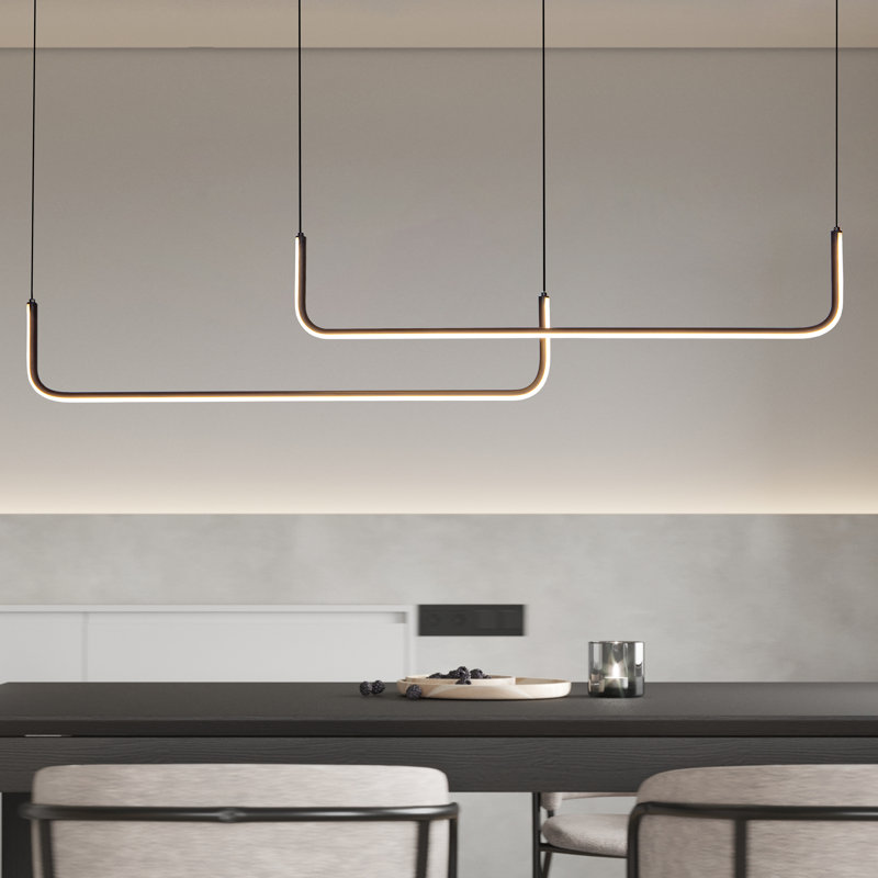 Led Chandelier Black Kitchen Chandelier Modern Chandeliers For Dining Room Modern Farmhouse Chandelier Linear Candelier