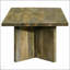 Table basse rectangulaire en bois massif Donovan Mango Brown