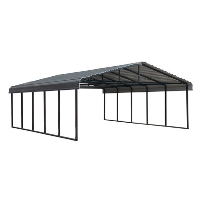 Galvanized Steel Carport, 20X24X7