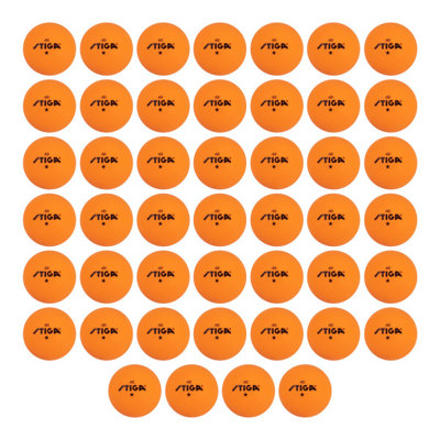 STIGA 1-Star White Balls (46-pack)