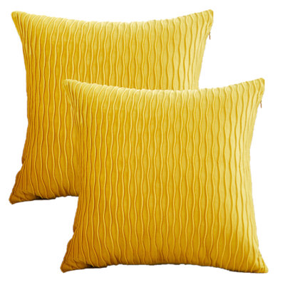 Housse de coussin Velvet wave I