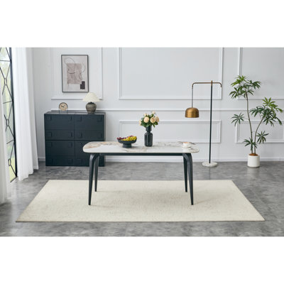 Table de salle à manger rectangulaire Modern