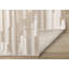 Tapis beige moderne à rayures beige-1564572493