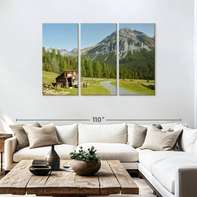 Parc national suisse, H 48 po x l 74 po