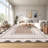 Washable Scalloped Area Rugs Living Room Rug Non Slip Stain-Resistant Rug for Bedroom Dining Room Home Office Linen-906377236-906377239