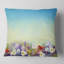 Coussin décoratif fleurs douces en fond de printemps-29061310-29061306