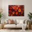 «Botanical Maple Leaves», art mural en métal noir-90077329