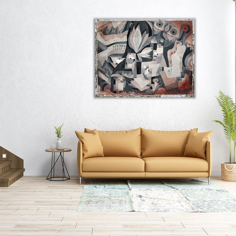 Dry Cooler Garden, 1921 - reproduction d'art sur toile, H 24 po x l 30 po