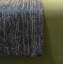 Chemin de lit décoratif fait à la main écologique, une couche, jacquard en poly coton 360 g / m², texturé uni uni, brun foncé, 20 po x 70 po, paquet de 1-107720263-107720274