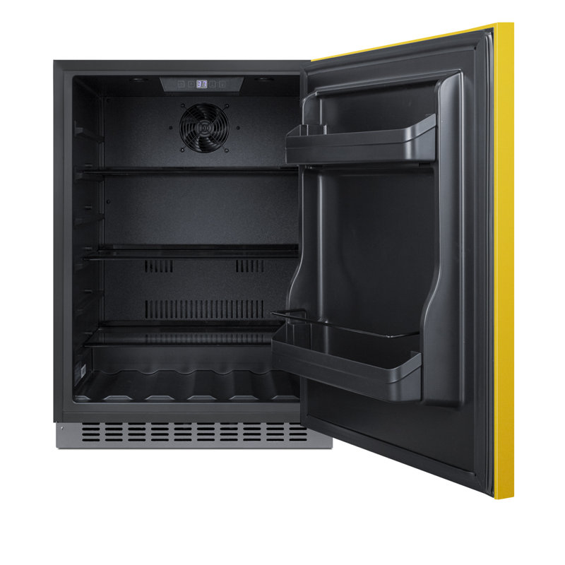 Summit Appliance 4.8 Cubic Feet Mini Fridge, Yellow