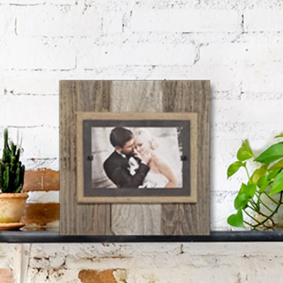 Tremblay Reclaimed Wood Picture Frame
