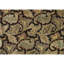 Tapis noir noué à la main de haute qualité