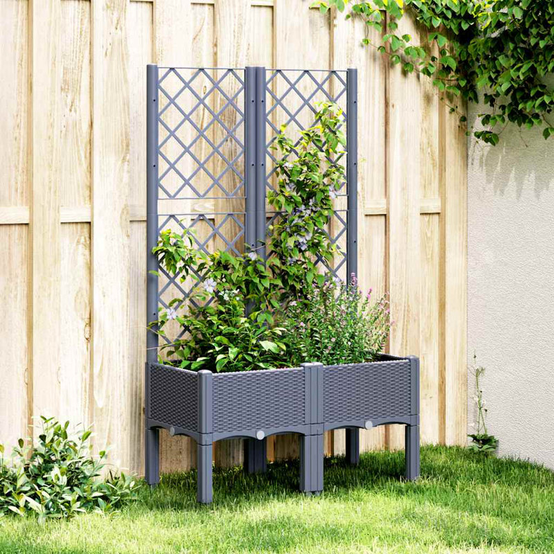 Brendella Planter Box, Blue Grey