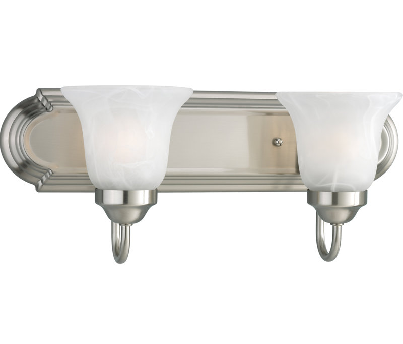 Kartik 2 - Light Dimmable Vanity Light, Brushed Nickel