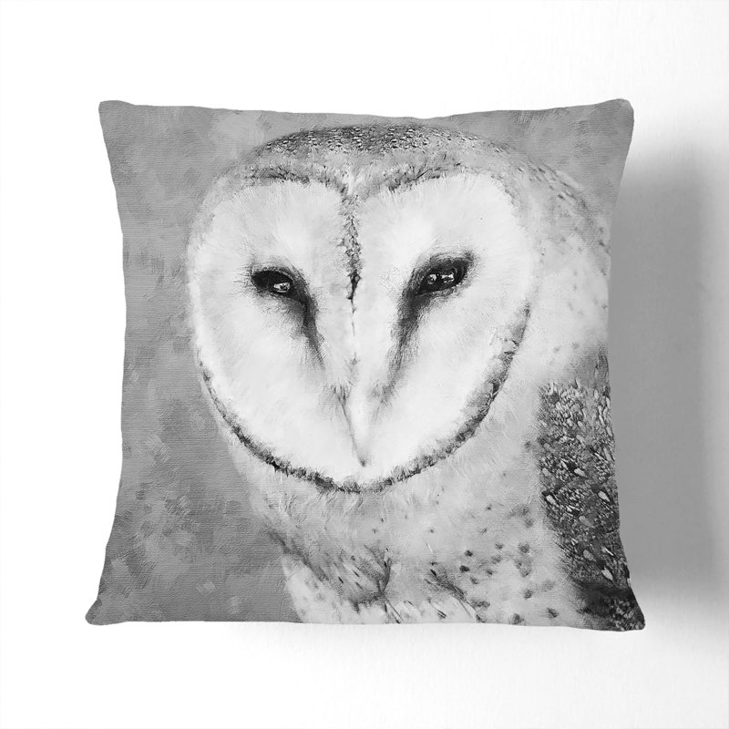 Square Throw Cushion, 40cm H x 40cm W x 15cm D, Black