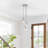 3-light Modern LED Teardrop Crystal Chandelier Switch Dimmable Chrome-248201441-248201442-248201440