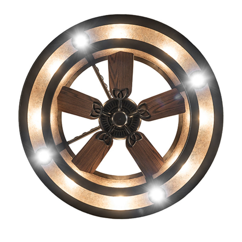 Quiet Pond Downrod Ceiling Fan