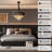 Modern Crystal Chandelier With 3-Tier Black And Gold Design, 5-Light Pendant Fixture For Elegant Home Lighting