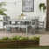 Alfonsi Rectangular 7 - Person 60" Long Acacia Patio Dining Set