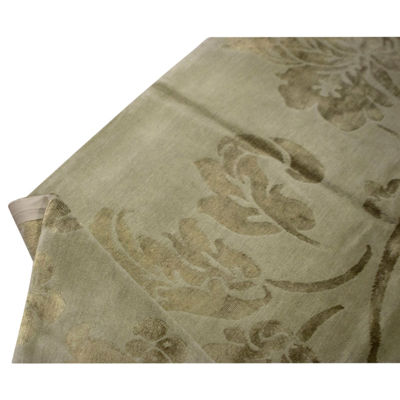 Hand Knotted Area Rug in Sky