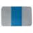 Argent / bleu de cobalt