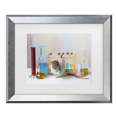 Bolog Ellen Van Deelen Qworkingq At The Lab Matted Framed Art