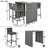 Outdoor Wicker Bar Set for Relaxing and Entertaining, Enhancing Patio Experience