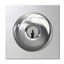 Plymouth Keyed Entry Knob with Collins Trim-1722193194