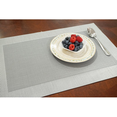 Azbill Polyester No Pattern Rectangle Placemat