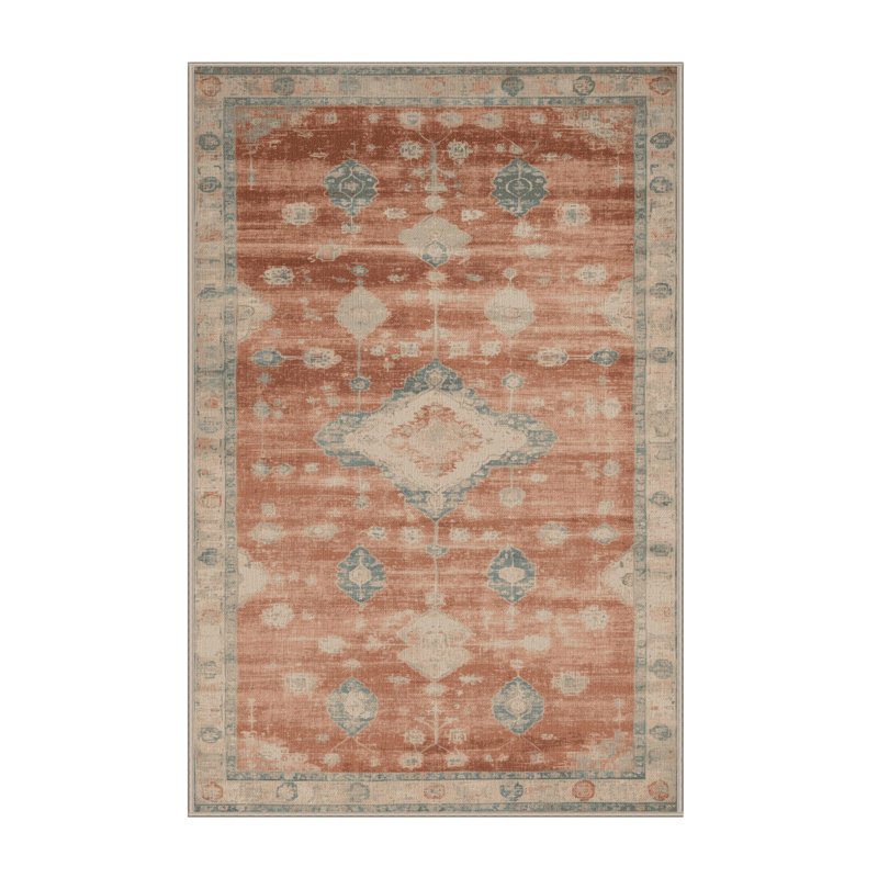Tapis brun lavable à la machine, Tapis de couloir 2 pi x 4 pi